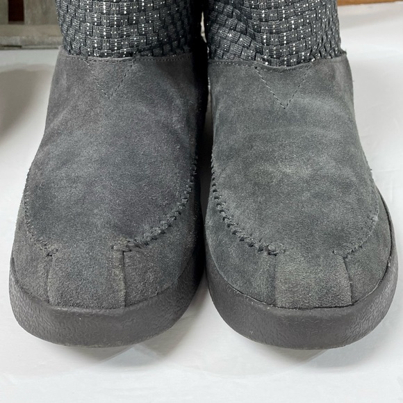 Bobs From Skechers Earthwise Groupie Gray Boots Size 8.5 - Picture 4 of 10